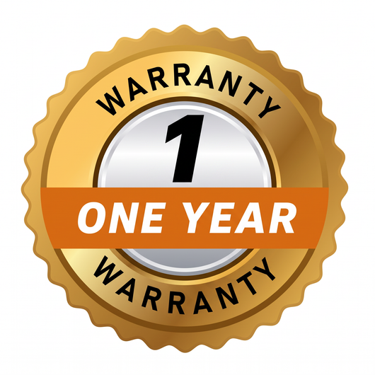 1-Year Warranty